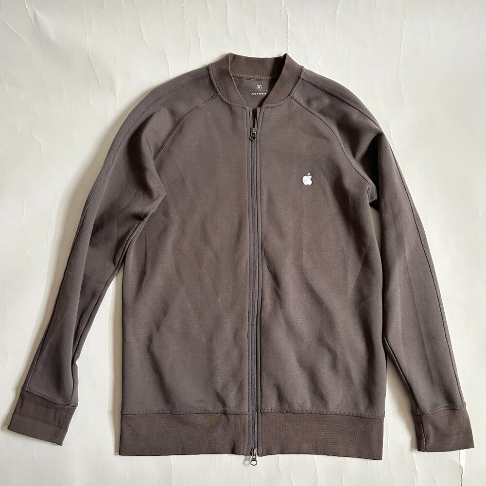 Apple Employee Jacket Unisex Size M Medium Full Zip Embroidered Logo